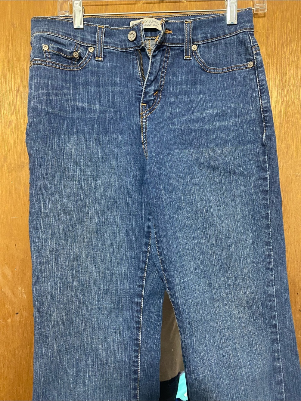 Levi's Women's Straight-Leg Blue Denim Jeans